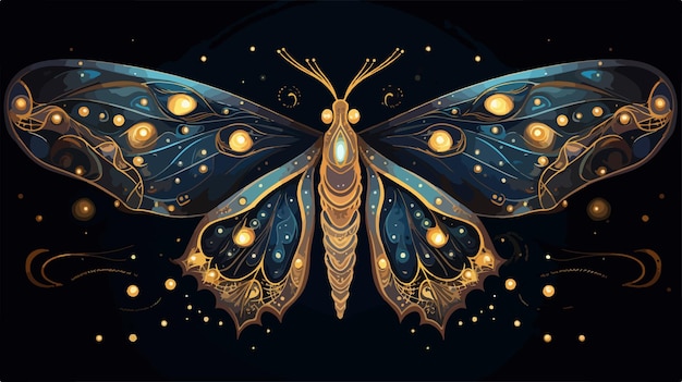 the blue butterfly is the name of the artist