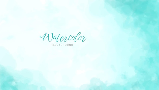 Blue colorful abstract watercolor texture background design