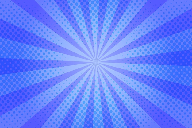 Blue Comic abstract Background