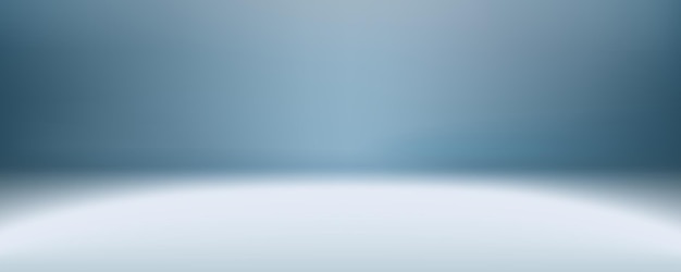 Vector blue empty room studio gradient used for background and display your product vector