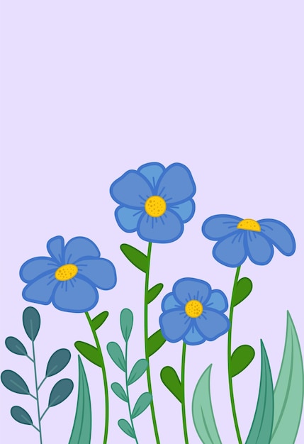 Blue Flower