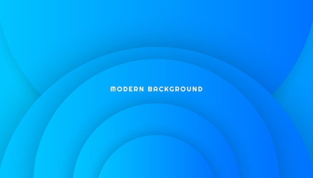 Blue gradient abstract creative background