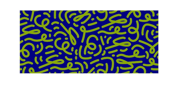 a blue and green abstract design with a yellow line