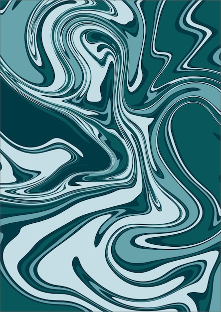 Vector a blue and green abstract pattern with the words blue on it