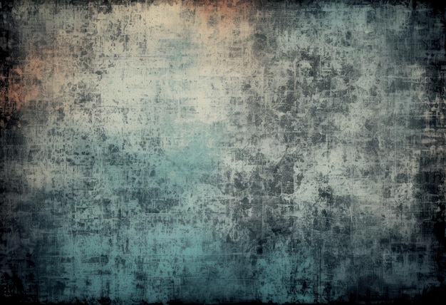 Vector a blue and green background with a picture of a grungy texture