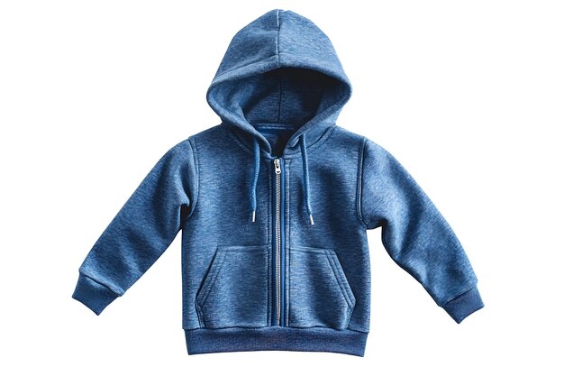 Vector a blue hoodie with a hood that says hoodie