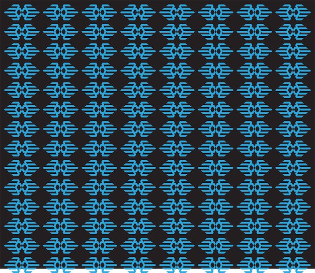 blue Indian traditional pattern design background