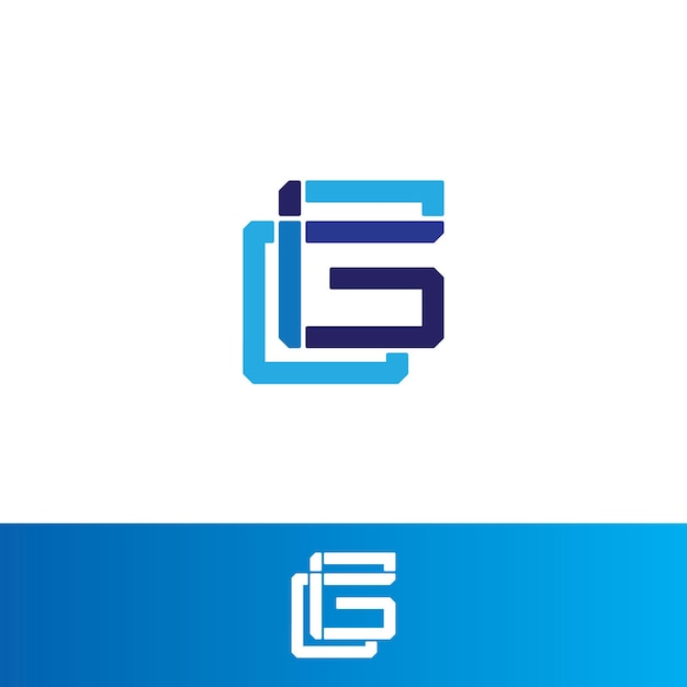 Blue Letter G Logo