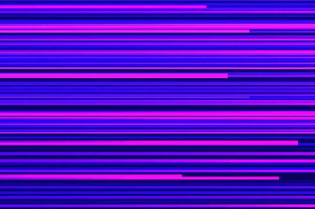 a blue line in a dark background is shown with a pink and blue line