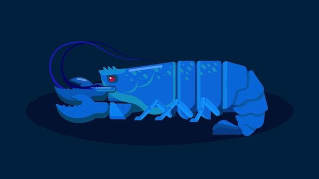 Blue lobster