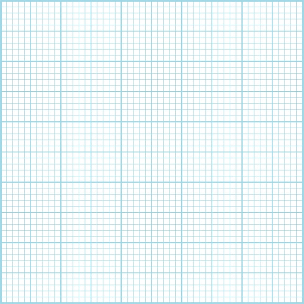 Blue millimeter paper background Square grid background