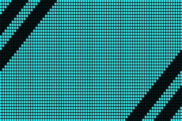 Blue neon square background design