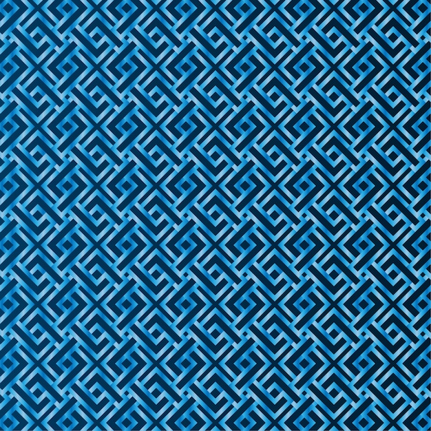 Blue pattern seamless the background