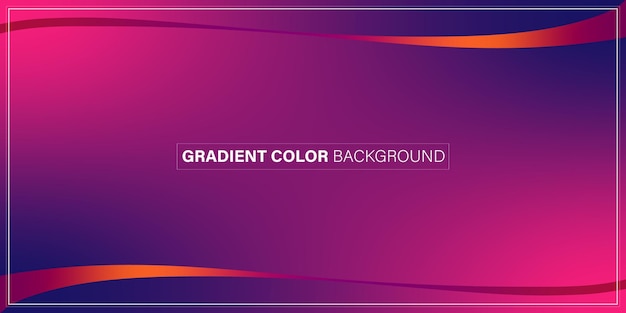 Blue and pink gradient background concept design