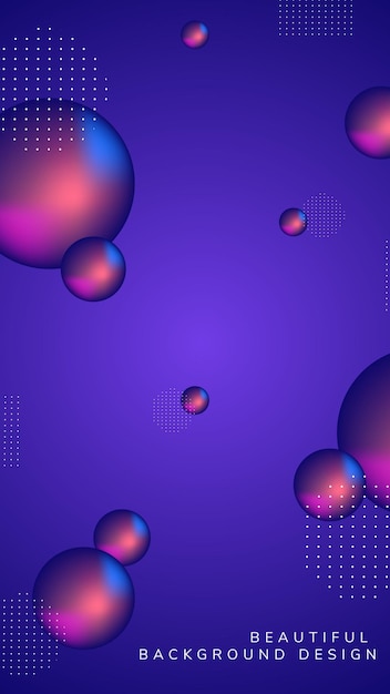 Blue purple blue modern background