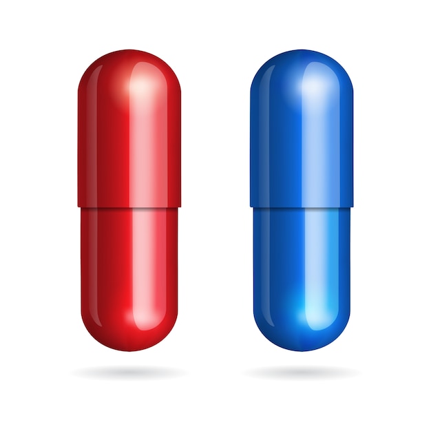 Blue and red pills