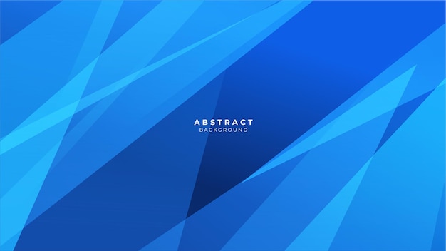 Blue shape abstract background Template for wallpaper banner presentation background