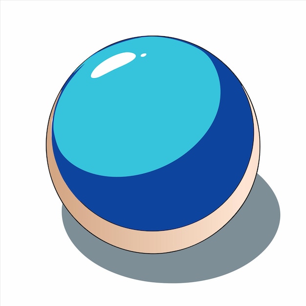 a blue and silver object with a round top that says quot the blue circle quot