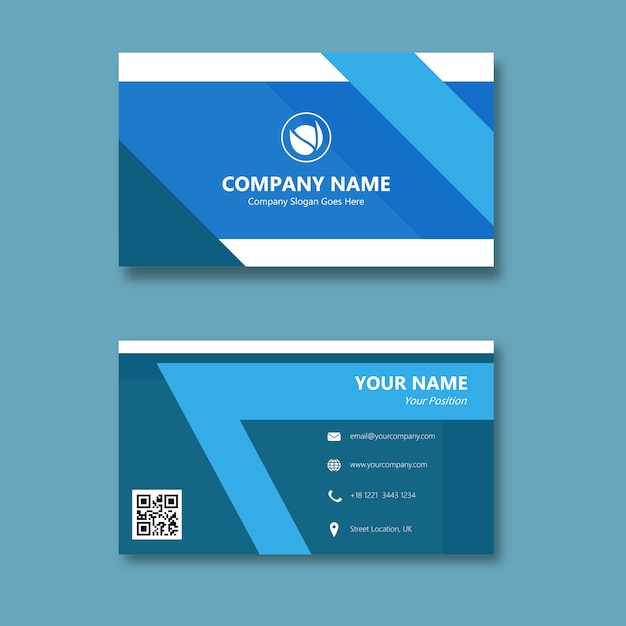 Blue Sky Flatter Business Card