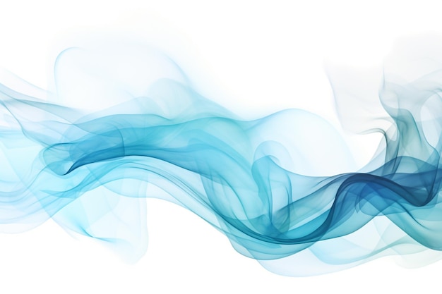 Blue smoke Abstract art Abstract Blue smoke Blue smoke abstract Blue wave white background