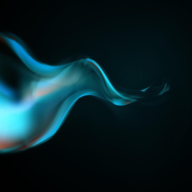 Blue smoke background