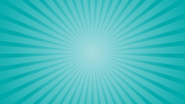 Vector blue sunburst background modern abstract vector background