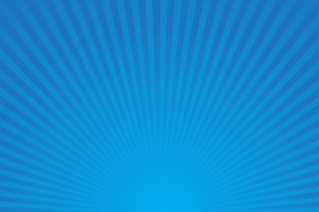 Vector blue sunburst pattern background vector illustration