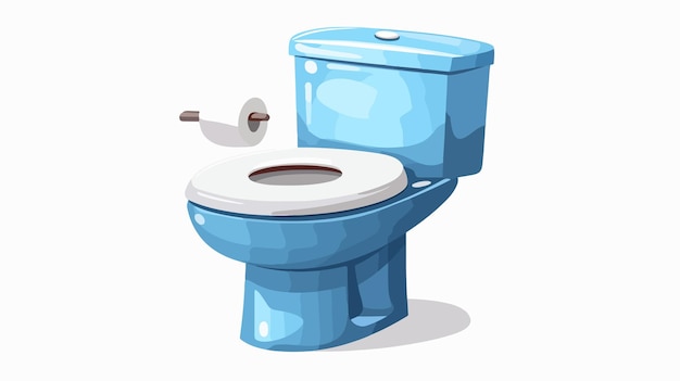 a blue toilet with a blue lid and a toilet seat