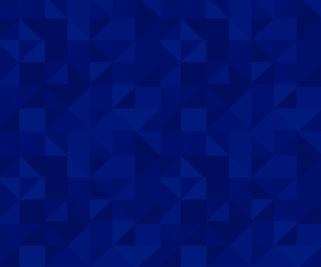 Vector blue triangle background