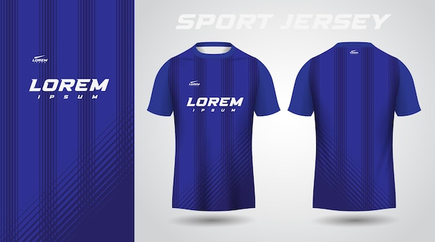 blue tshirt sport jersey design