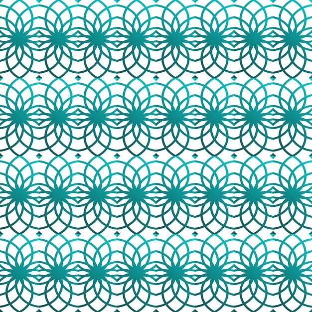 Blue turquoise seamless textured pattern Islamic background