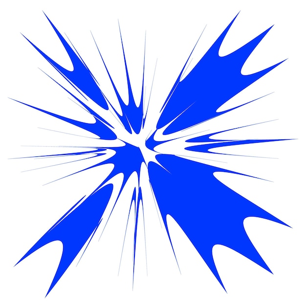 Vector blue vector design shape