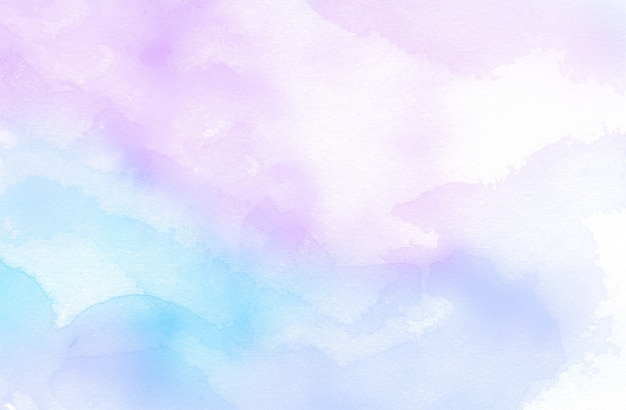 Blue and violet watercolor abstract texture background