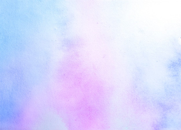 Blue and violet watercolor texture abstract background