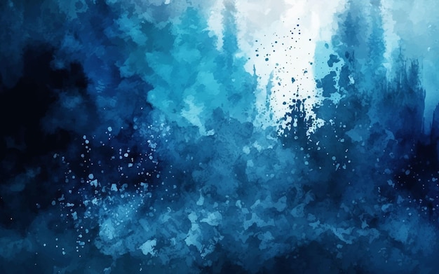 blue watercolor abstract background vector