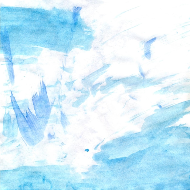 blue watercolor strokes