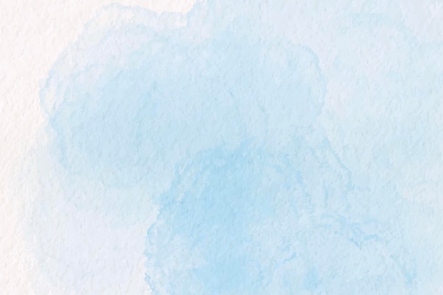 Vector blue watercolor wall background