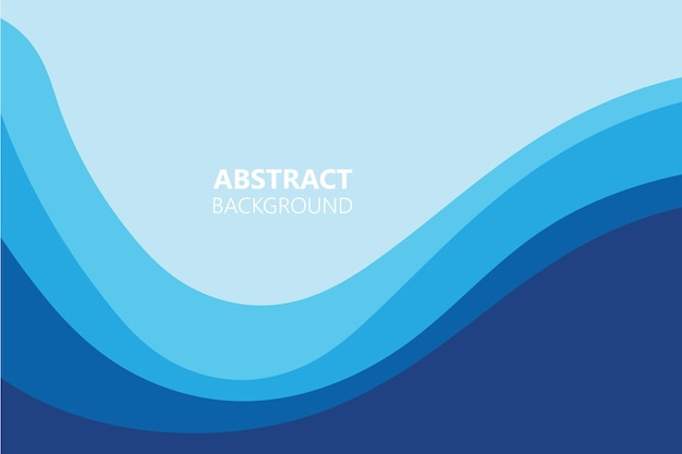 Blue wave Baground Wallpaper pattern vector