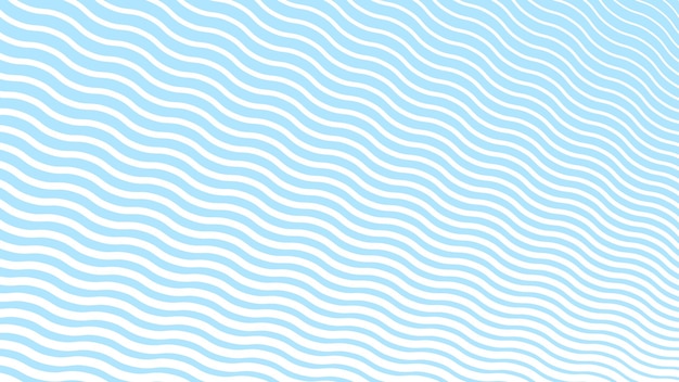 Blue wave line abstract background vector image