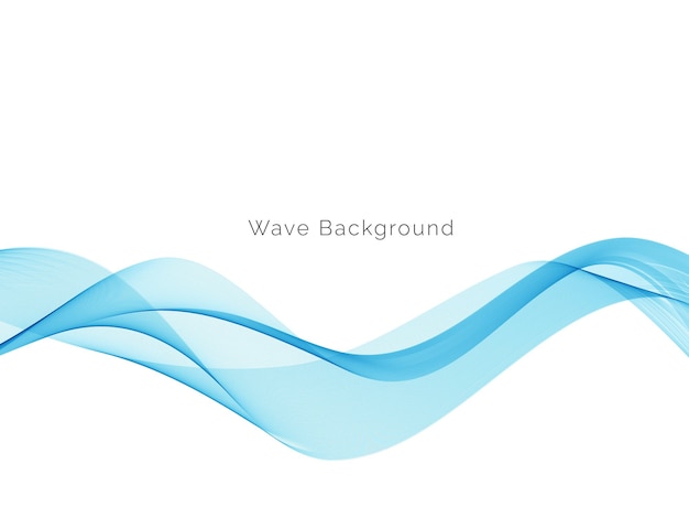 Blue wave stylish dymanic background