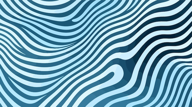 a blue wave with a pattern of waves in the background