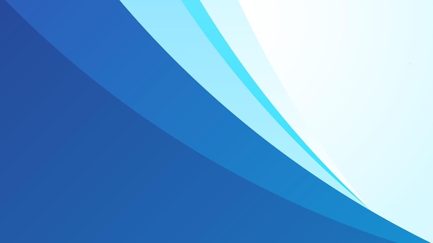 Blue Wavy Background Design