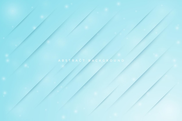 Blue white abstract geometric background