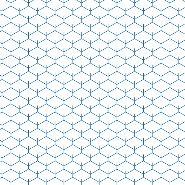 a blue and white pattern of squares on a white background