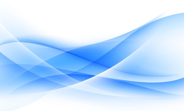 Blue and white wave background Soft background