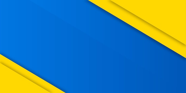 Blue Yellow Abstract Background Blank Background