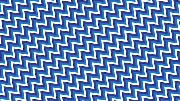 Blue zig zag seamless pattern background wallpaper vector image for backdrop or fashion design