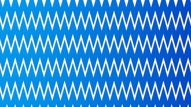 Blue zig zag seamless pattern background wallpaper vector image for backdrop or fashion design