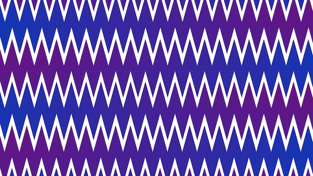 Blue zig zag seamless pattern background wallpaper vector image for backdrop or fashion design