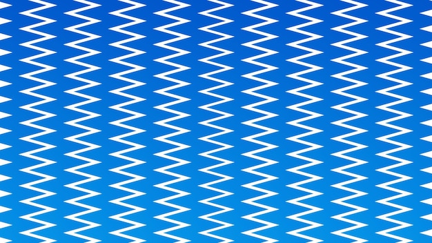 Blue zig zag seamless pattern background wallpaper vector image for backdrop or fashion design